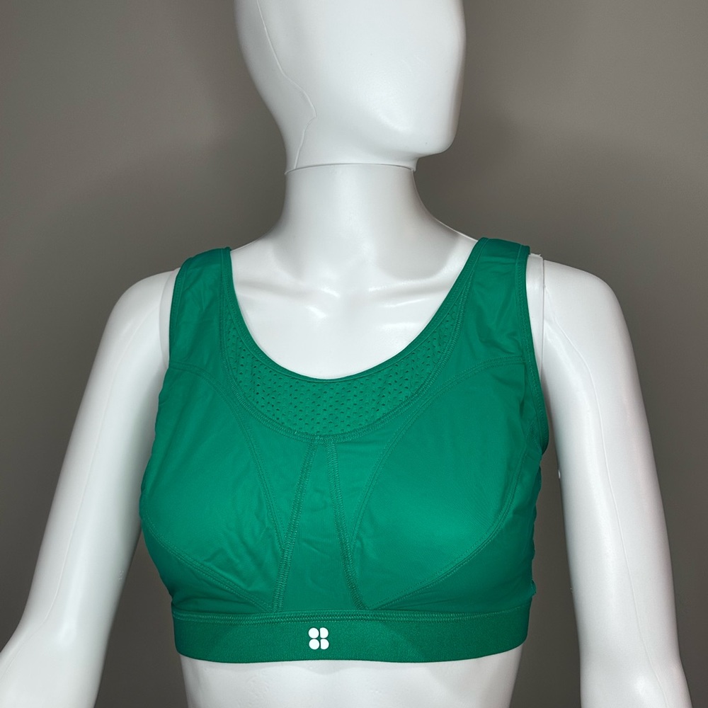 Sweaty Betty green sports bra